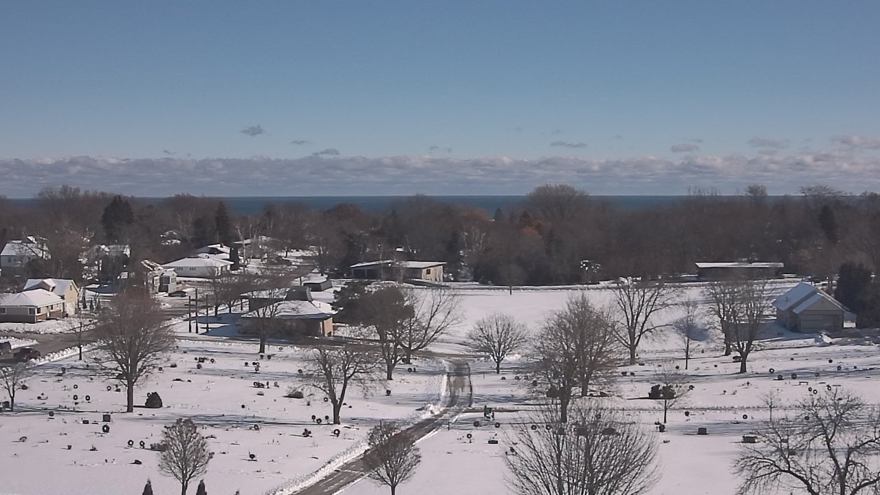 Thumbnail for current weather camera view from North HS in Sheboygan, Wisconsin