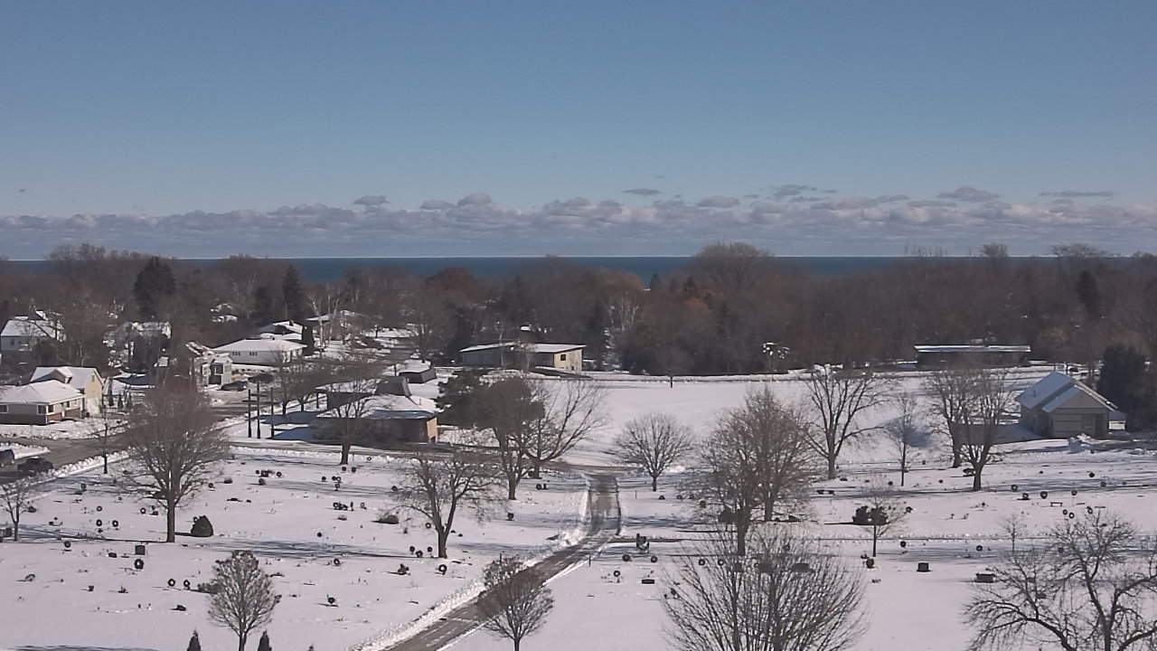 Thumbnail for current weather camera view from North HS in Sheboygan, Wisconsin