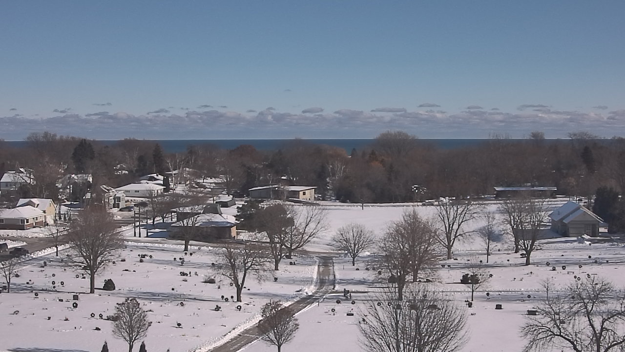 Thumbnail for current weather camera view from North HS in Sheboygan, Wisconsin