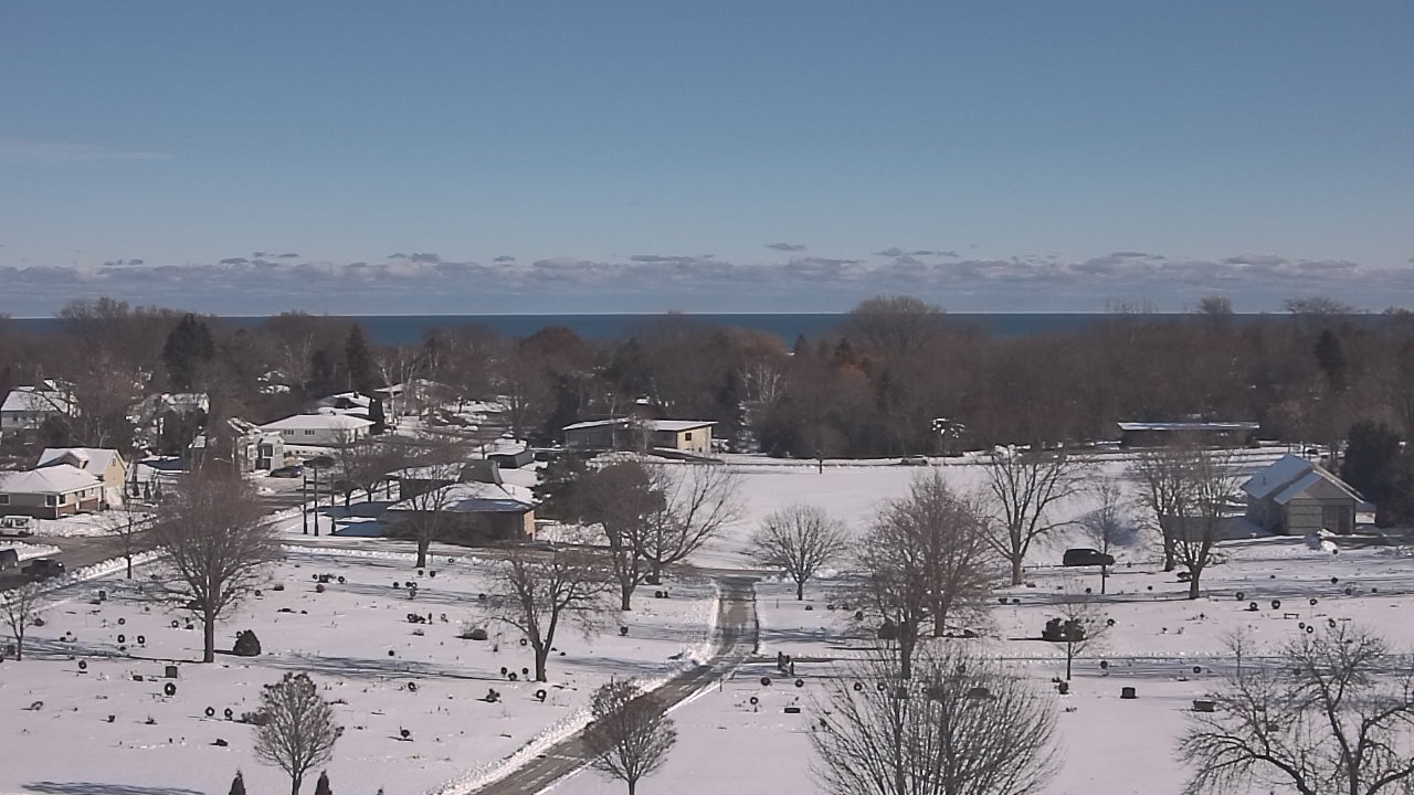 Thumbnail for current weather camera view from North HS in Sheboygan, Wisconsin