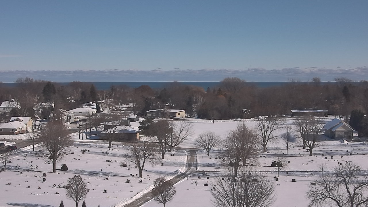 Thumbnail for current weather camera view from North HS in Sheboygan, Wisconsin