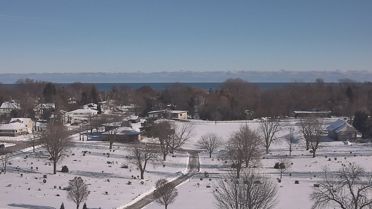 Thumbnail for current weather camera view from North HS in Sheboygan, Wisconsin