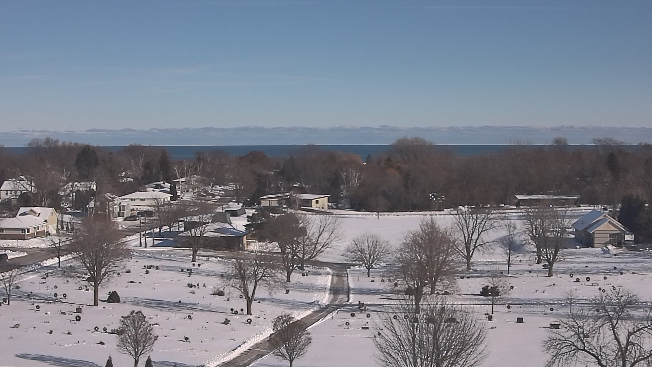 Thumbnail for current weather camera view from North HS in Sheboygan, Wisconsin