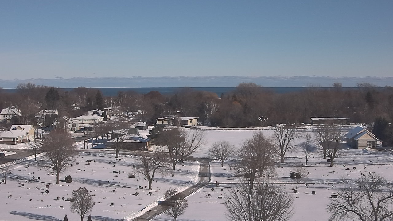 Thumbnail for current weather camera view from North HS in Sheboygan, Wisconsin