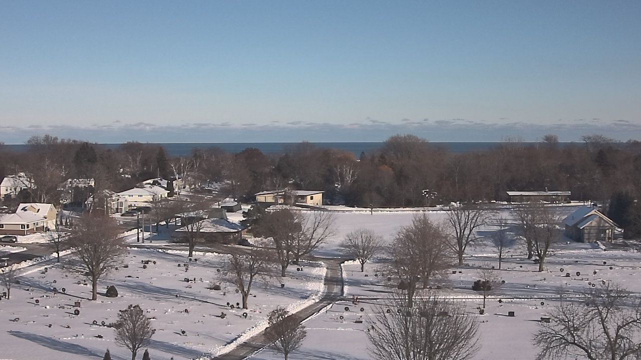 Thumbnail for current weather camera view from North HS in Sheboygan, Wisconsin