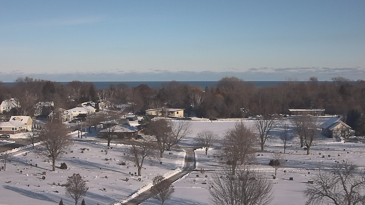 Thumbnail for current weather camera view from North HS in Sheboygan, Wisconsin