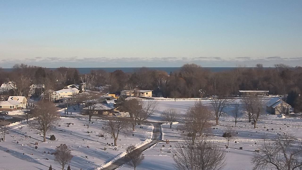 Thumbnail for current weather camera view from North HS in Sheboygan, Wisconsin