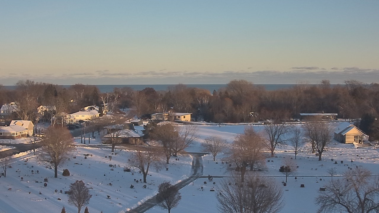 Thumbnail for current weather camera view from North HS in Sheboygan, Wisconsin