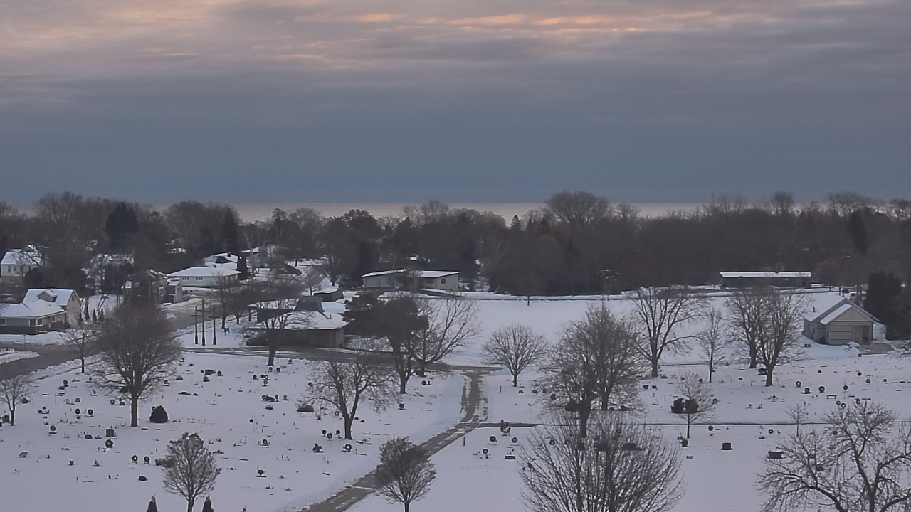 Thumbnail for current weather camera view from North HS in Sheboygan, Wisconsin