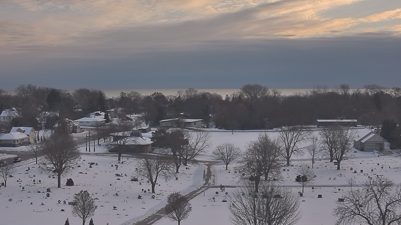 Thumbnail for current weather camera view from North HS in Sheboygan, Wisconsin