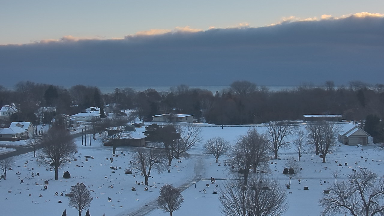 Thumbnail for current weather camera view from North HS in Sheboygan, Wisconsin