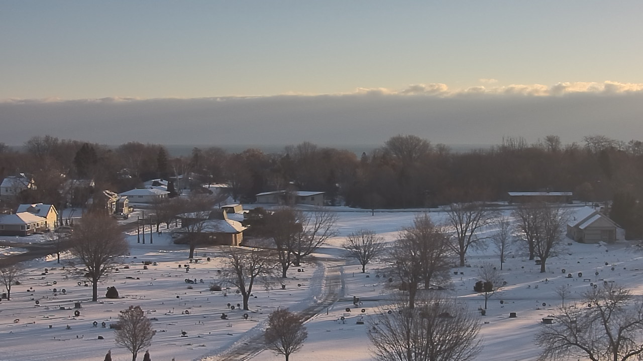 Thumbnail for current weather camera view from North HS in Sheboygan, Wisconsin