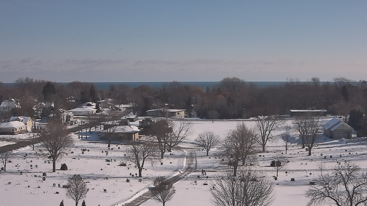 Thumbnail for current weather camera view from North HS in Sheboygan, Wisconsin