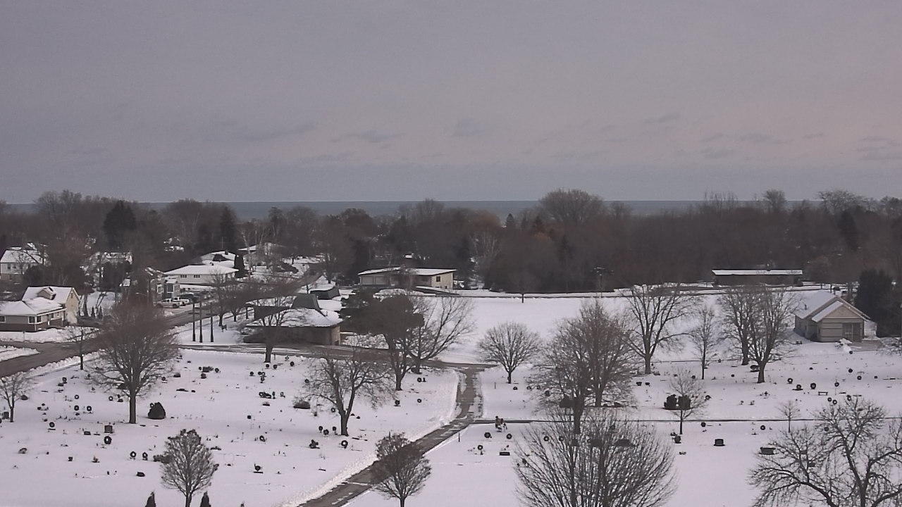 Thumbnail for current weather camera view from North HS in Sheboygan, Wisconsin