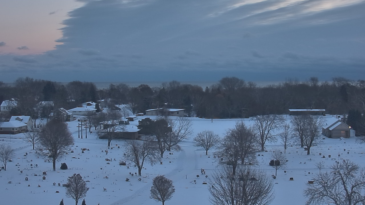 Thumbnail for current weather camera view from North HS in Sheboygan, Wisconsin