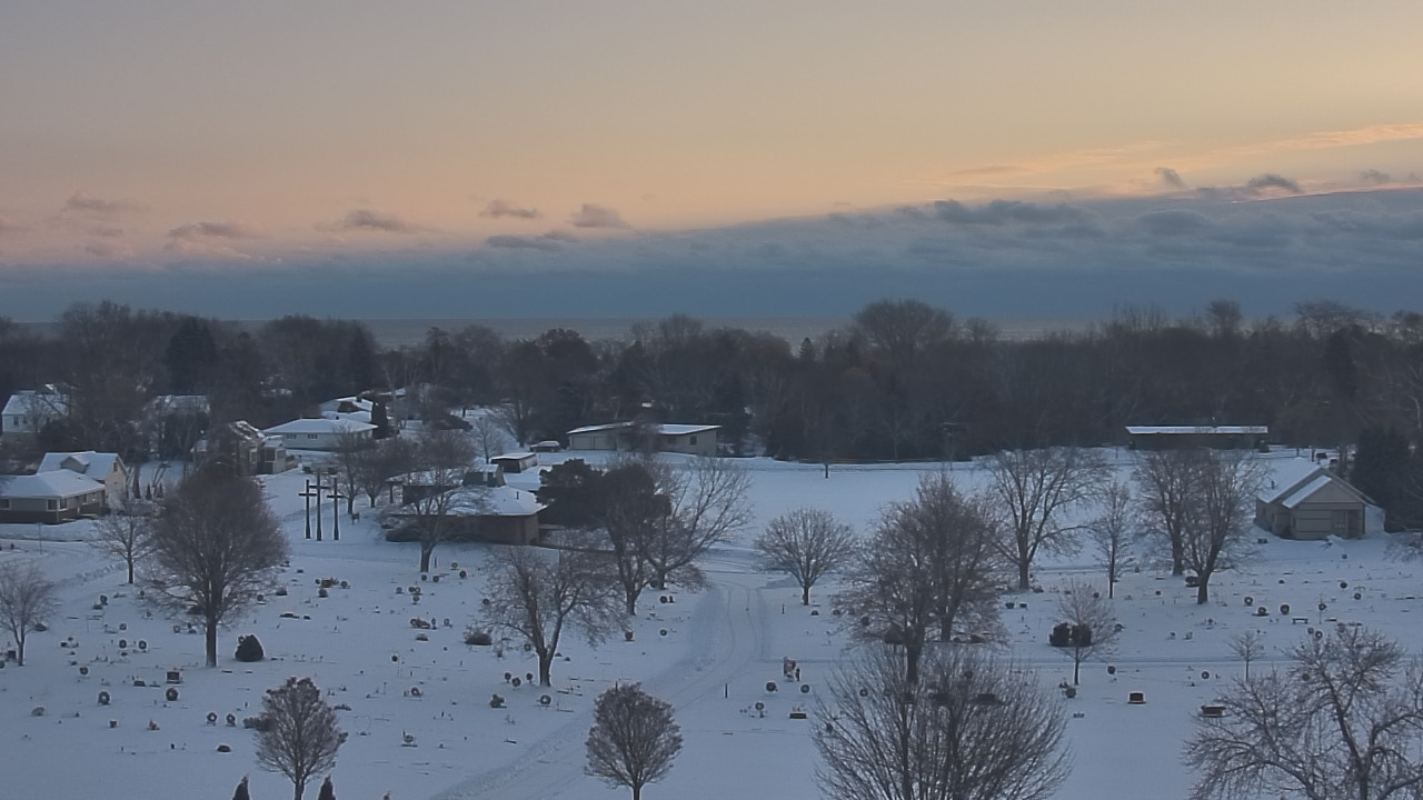 Thumbnail for current weather camera view from North HS in Sheboygan, Wisconsin