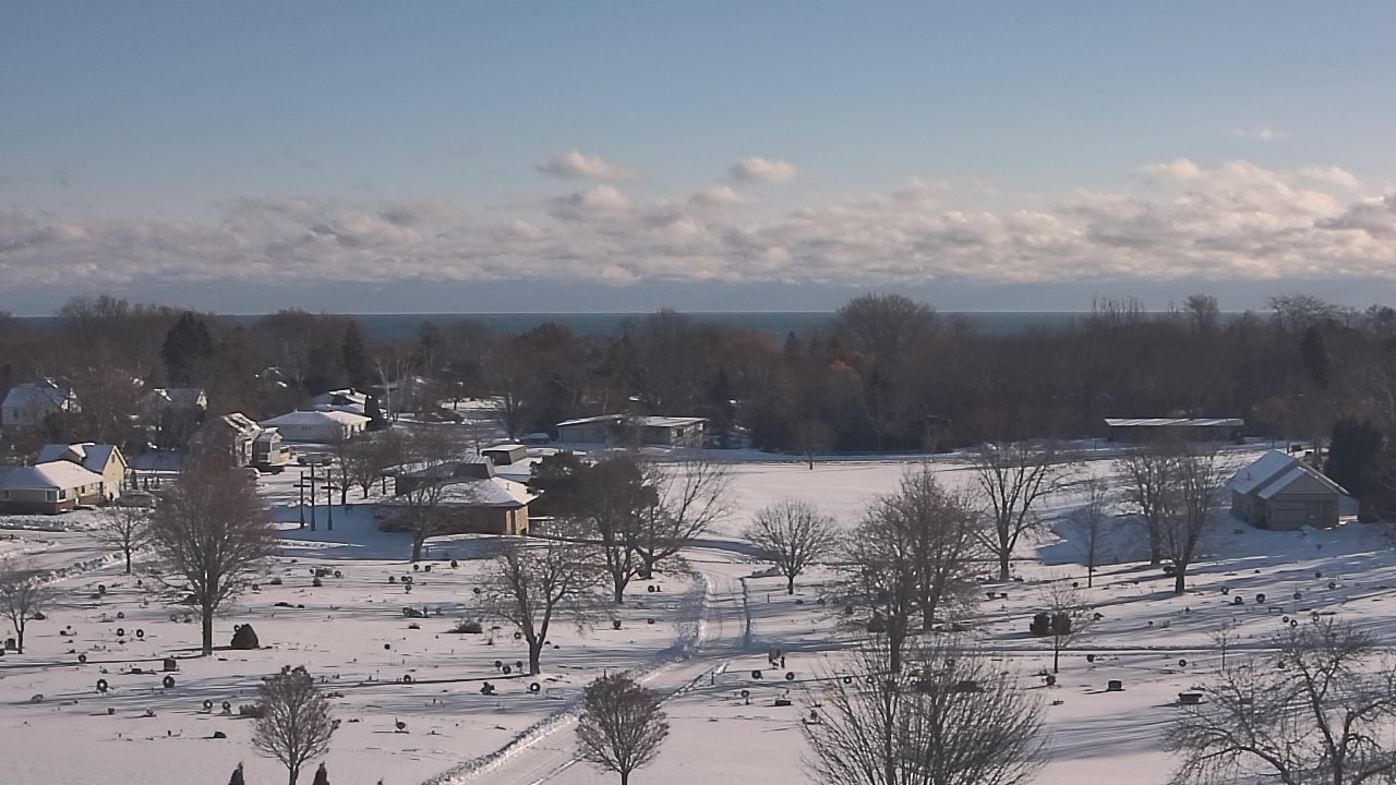 Thumbnail for current weather camera view from North HS in Sheboygan, Wisconsin