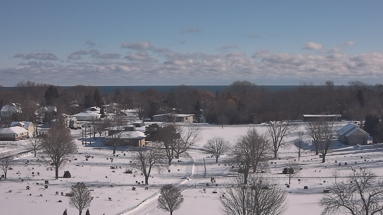 Thumbnail for current weather camera view from North HS in Sheboygan, Wisconsin
