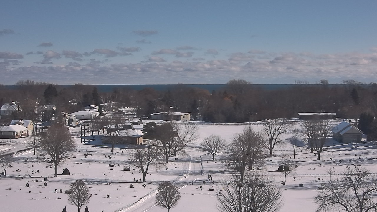 Thumbnail for current weather camera view from North HS in Sheboygan, Wisconsin