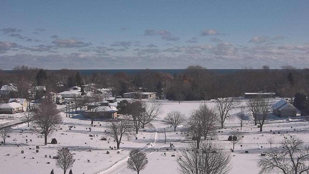 Thumbnail for current weather camera view from North HS in Sheboygan, Wisconsin