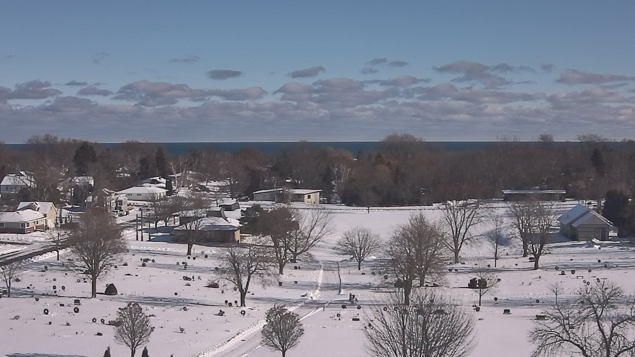 Thumbnail for current weather camera view from North HS in Sheboygan, Wisconsin