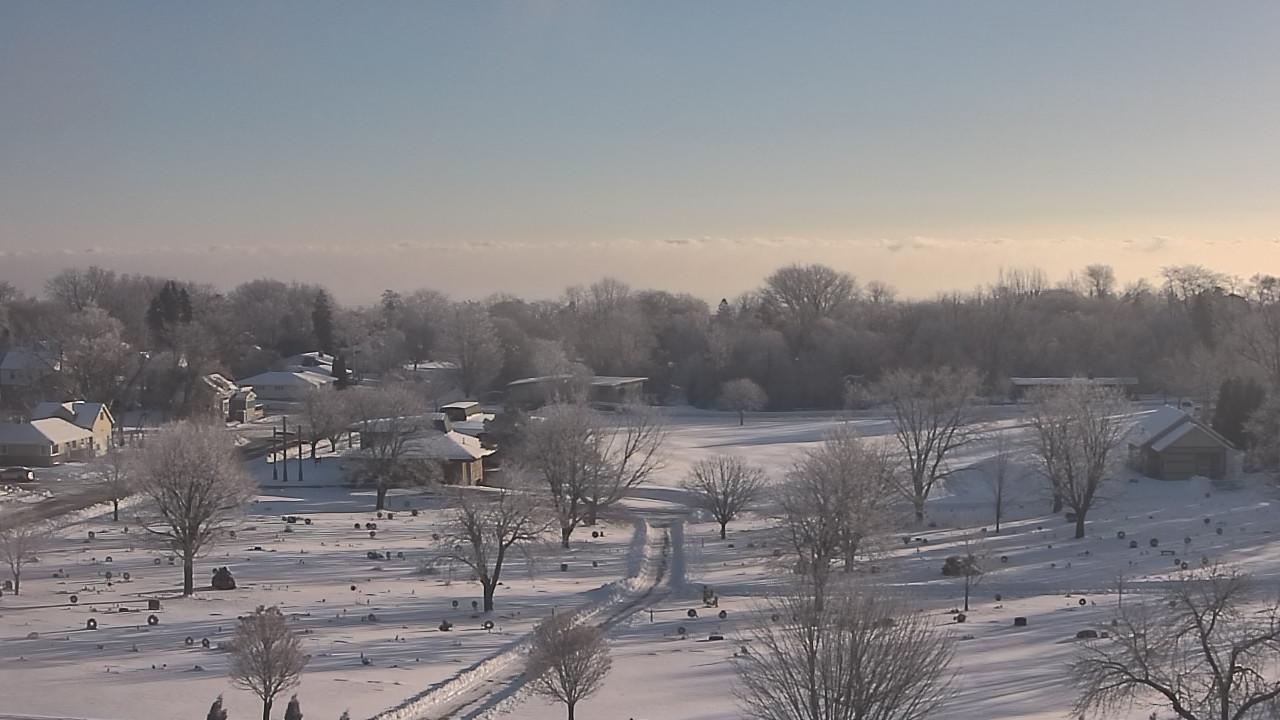 Thumbnail for current weather camera view from North HS in Sheboygan, Wisconsin