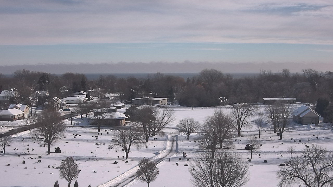 Thumbnail for current weather camera view from North HS in Sheboygan, Wisconsin