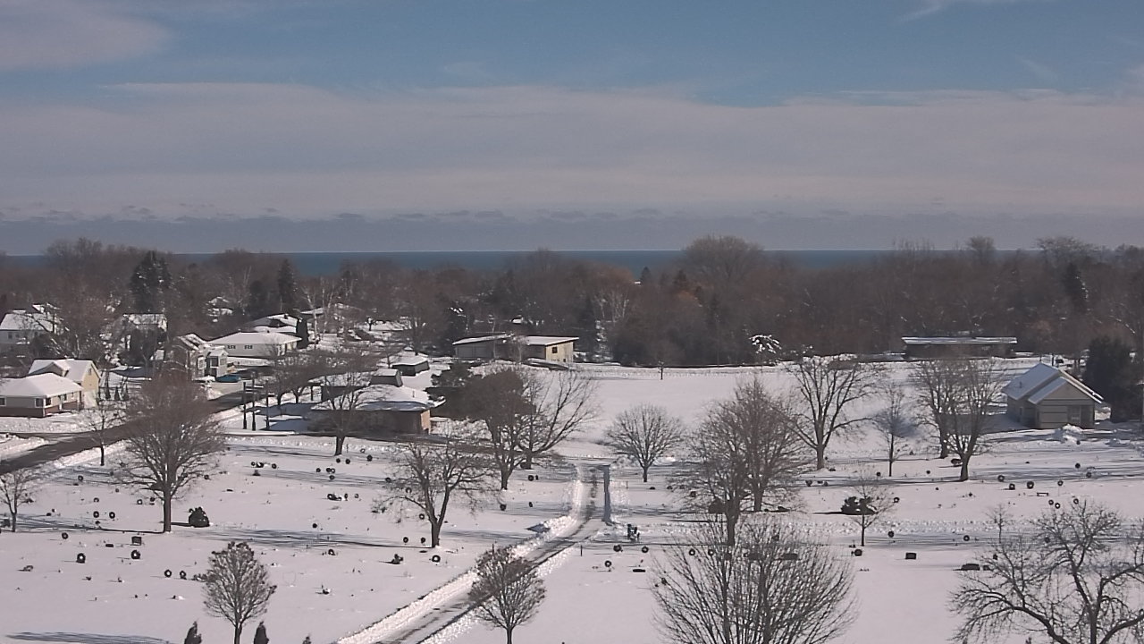 Thumbnail for current weather camera view from North HS in Sheboygan, Wisconsin