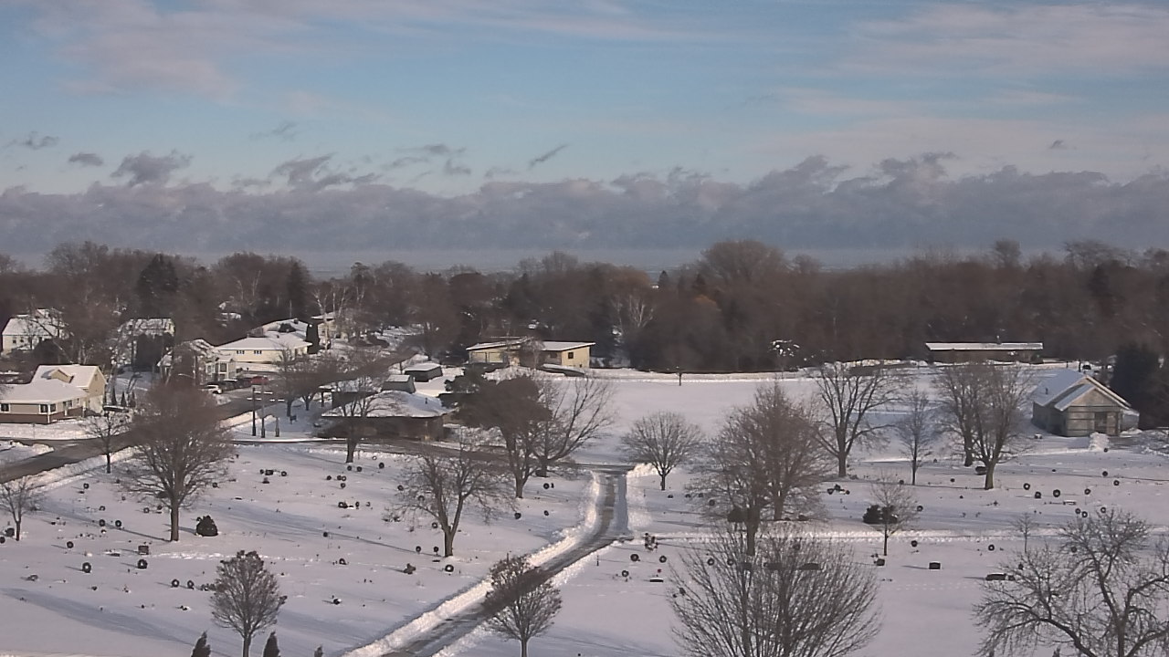 Thumbnail for current weather camera view from North HS in Sheboygan, Wisconsin
