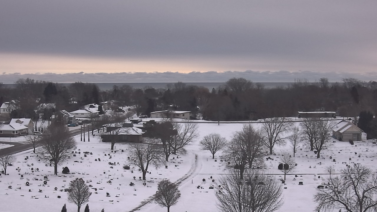 Thumbnail for current weather camera view from North HS in Sheboygan, Wisconsin
