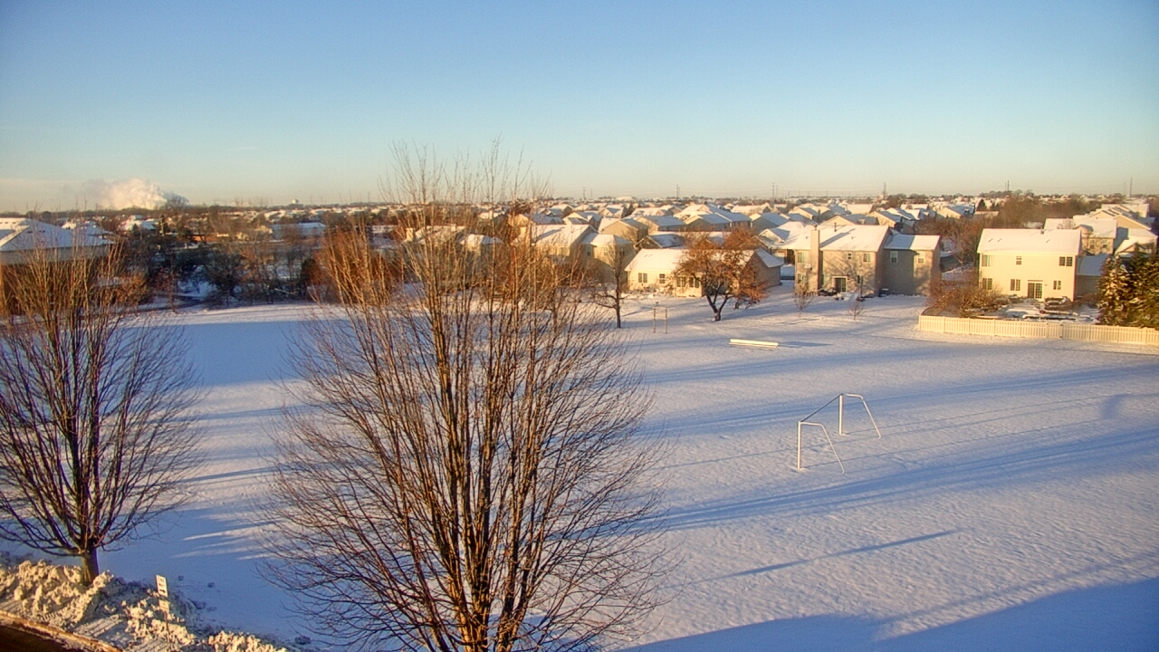 Thumbnail for current weather camera view from Trinity Christian School in Shorewood, Illinois