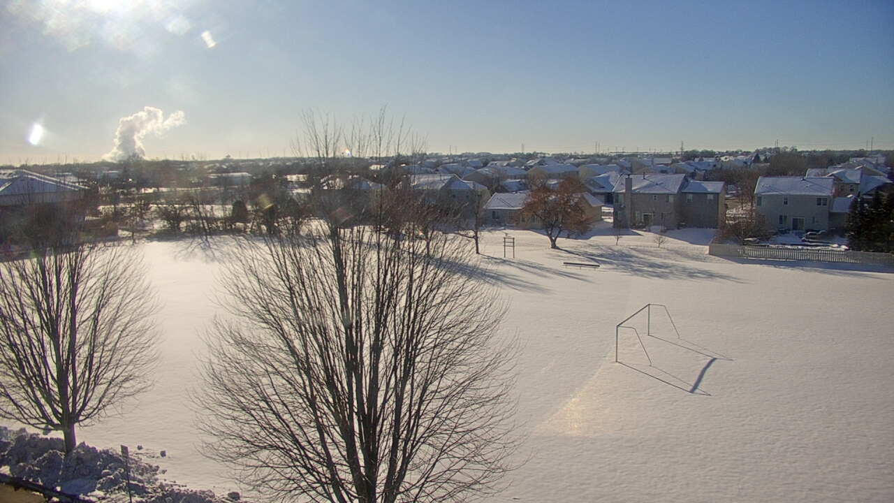 Thumbnail for current weather camera view from Trinity Christian School in Shorewood, Illinois