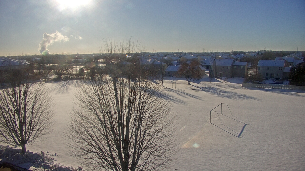 Thumbnail for current weather camera view from Trinity Christian School in Shorewood, Illinois