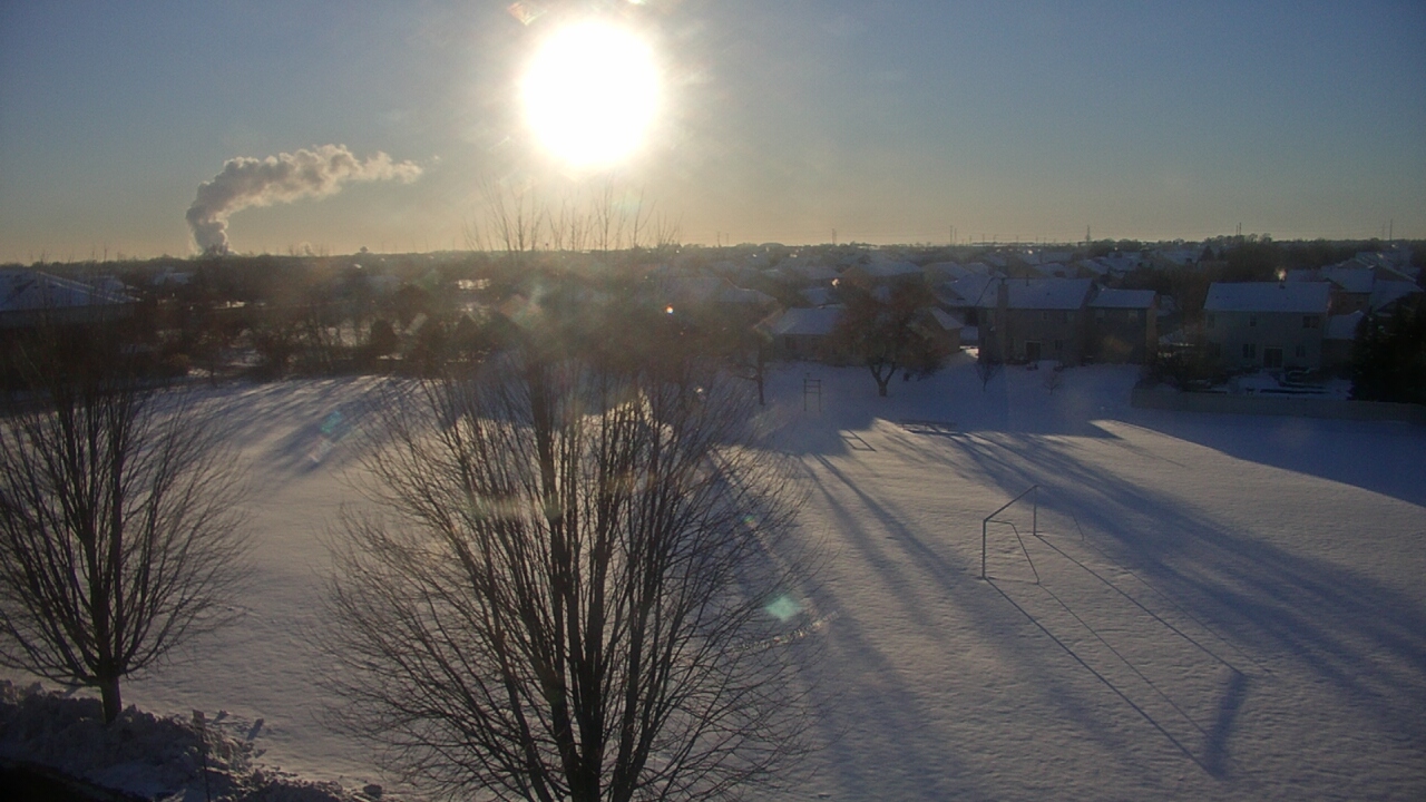 Thumbnail for current weather camera view from Trinity Christian School in Shorewood, Illinois