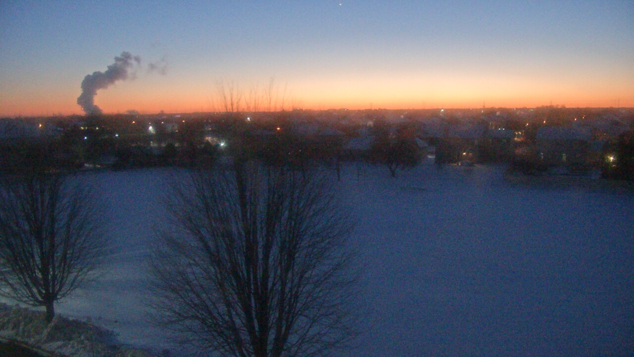 Thumbnail for current weather camera view from Trinity Christian School in Shorewood, Illinois