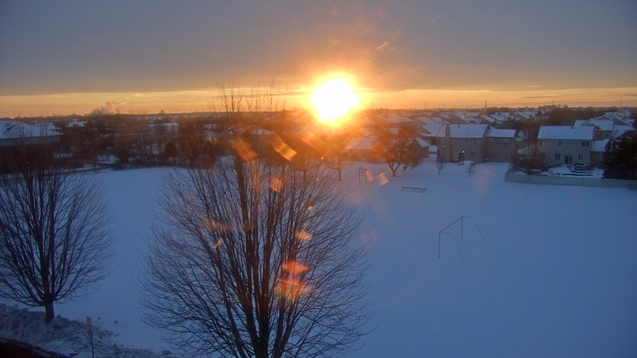 Thumbnail for current weather camera view from Trinity Christian School in Shorewood, Illinois