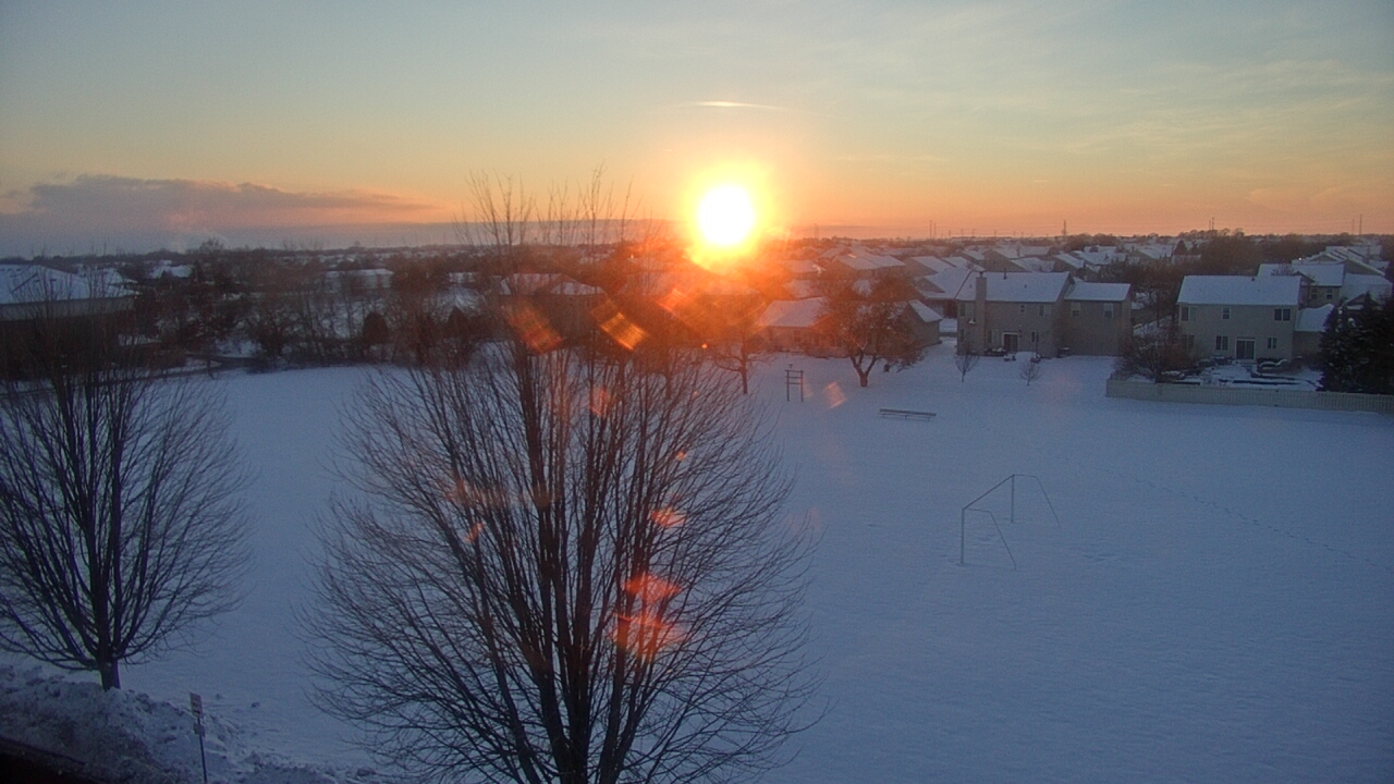 Thumbnail for current weather camera view from Trinity Christian School in Shorewood, Illinois