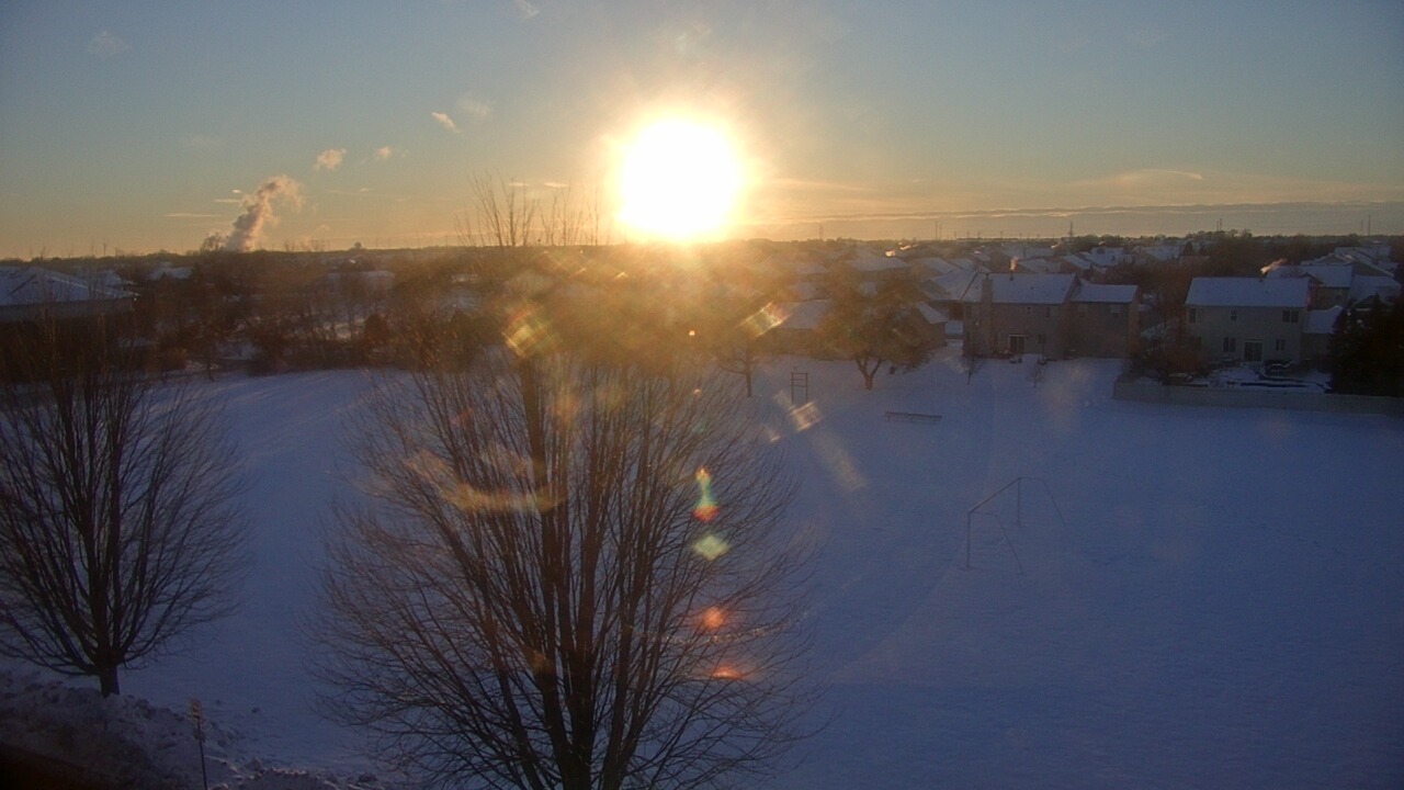 Thumbnail for current weather camera view from Trinity Christian School in Shorewood, Illinois