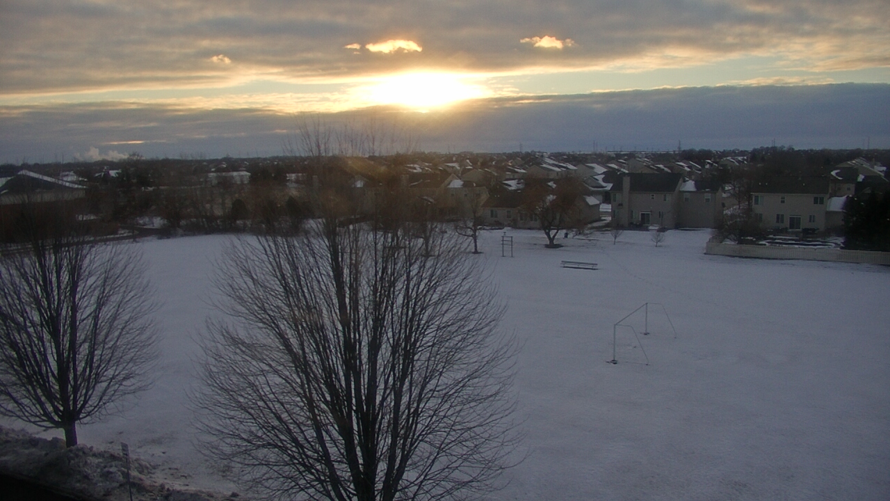 Thumbnail for current weather camera view from Trinity Christian School in Shorewood, Illinois