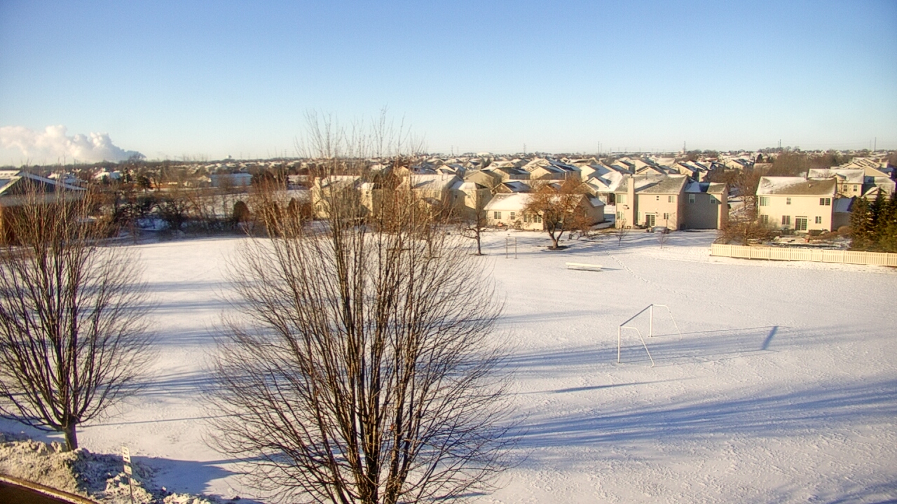 Thumbnail for current weather camera view from Trinity Christian School in Shorewood, Illinois