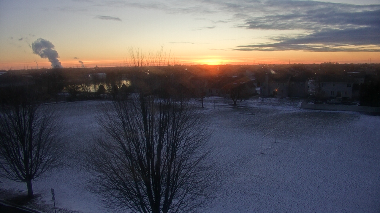 Thumbnail for current weather camera view from Trinity Christian School in Shorewood, Illinois