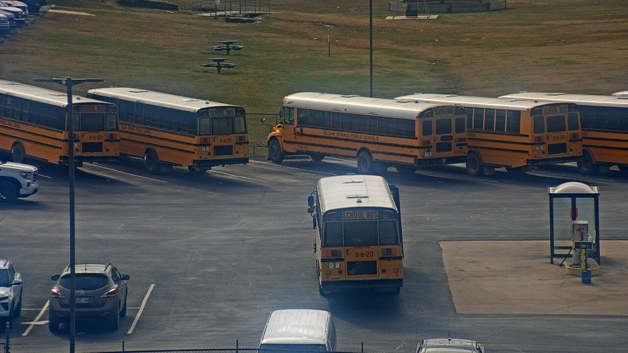 Thumbnail for current weather camera view from Allen ES in Siloam Springs, Arkansas