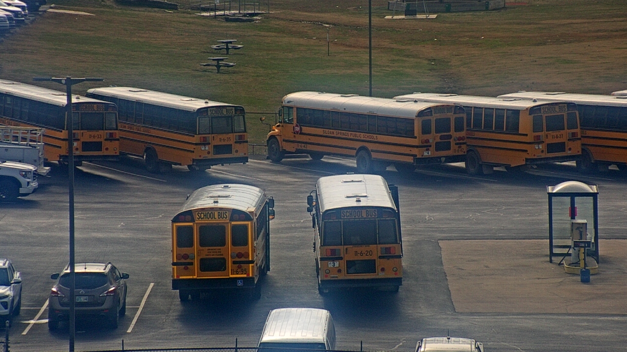 Thumbnail for current weather camera view from Allen ES in Siloam Springs, Arkansas