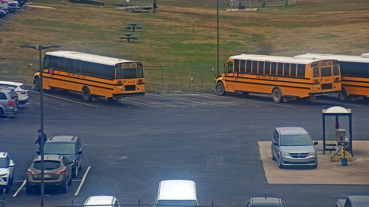 Thumbnail for current weather camera view from Allen ES in Siloam Springs, Arkansas