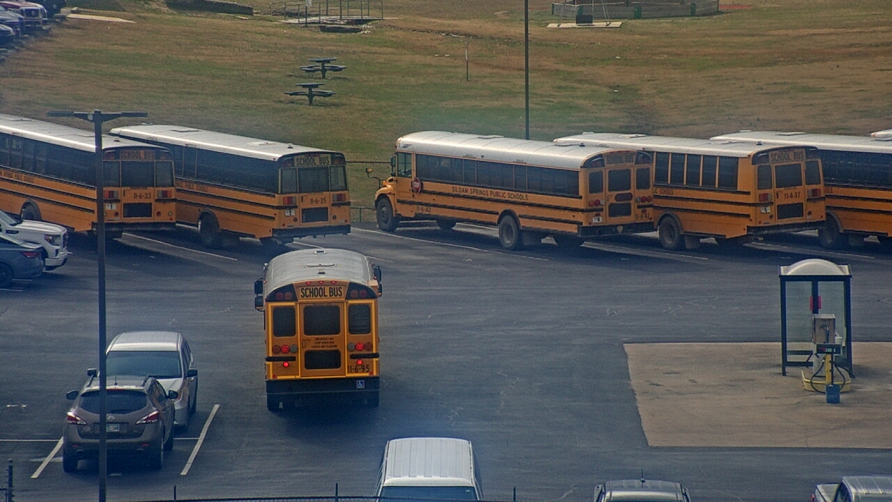 Thumbnail for current weather camera view from Allen ES in Siloam Springs, Arkansas