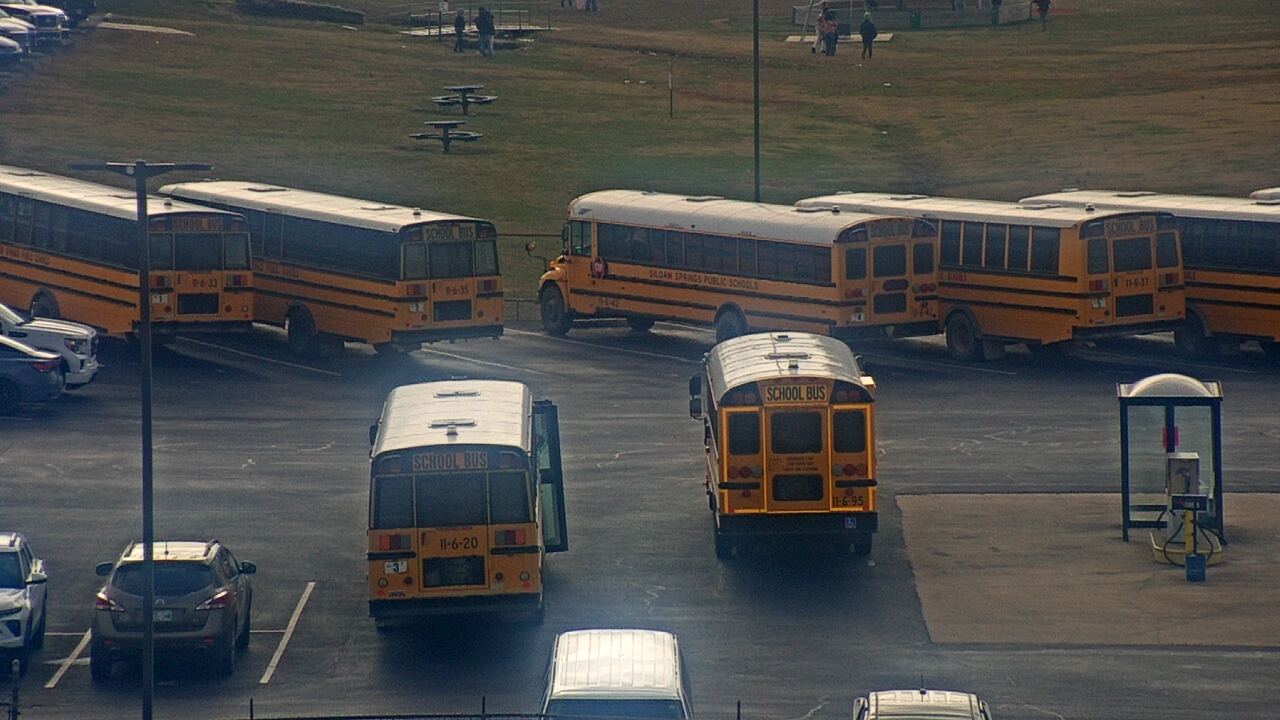 Thumbnail for current weather camera view from Allen ES in Siloam Springs, Arkansas