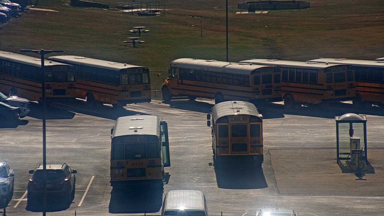 Thumbnail for current weather camera view from Allen ES in Siloam Springs, Arkansas