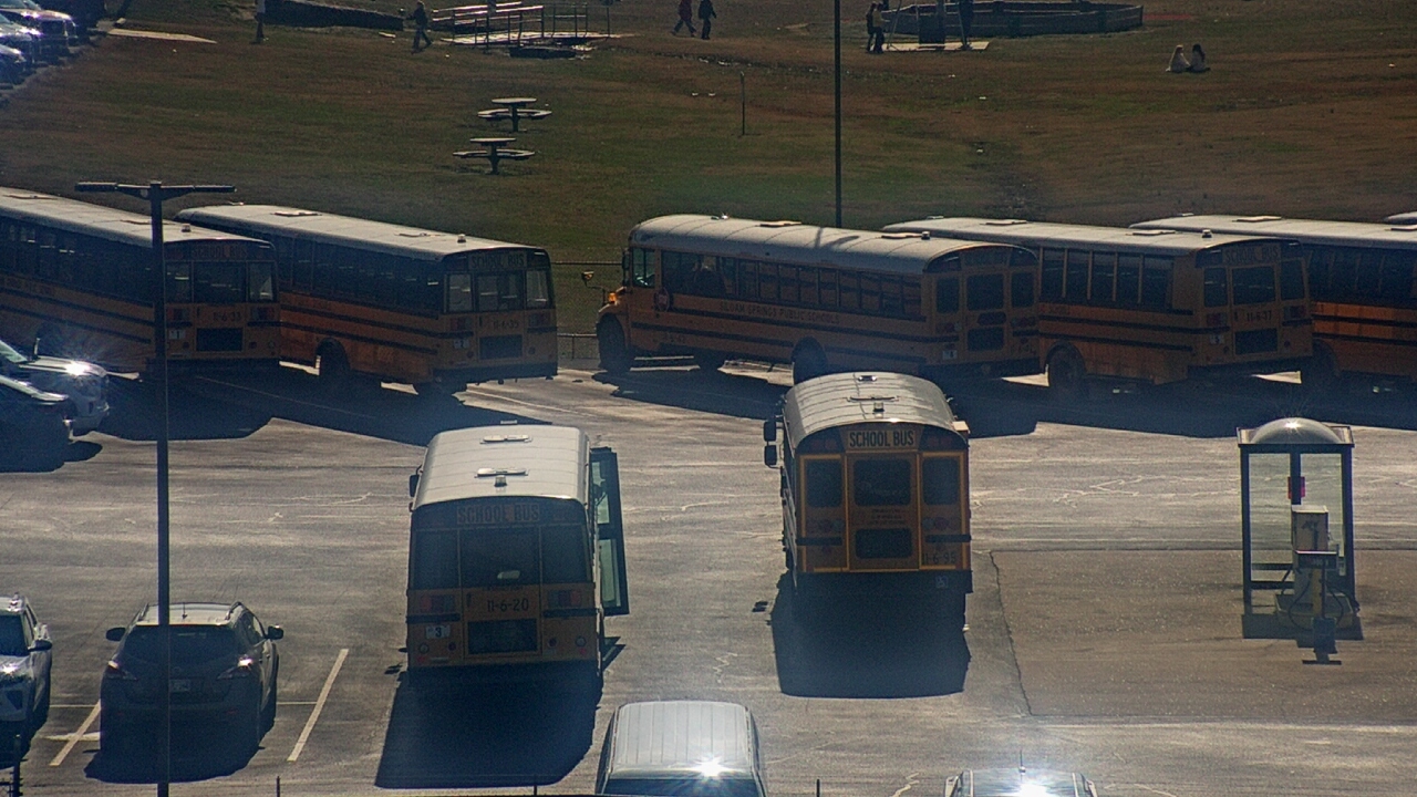 Thumbnail for current weather camera view from Allen ES in Siloam Springs, Arkansas