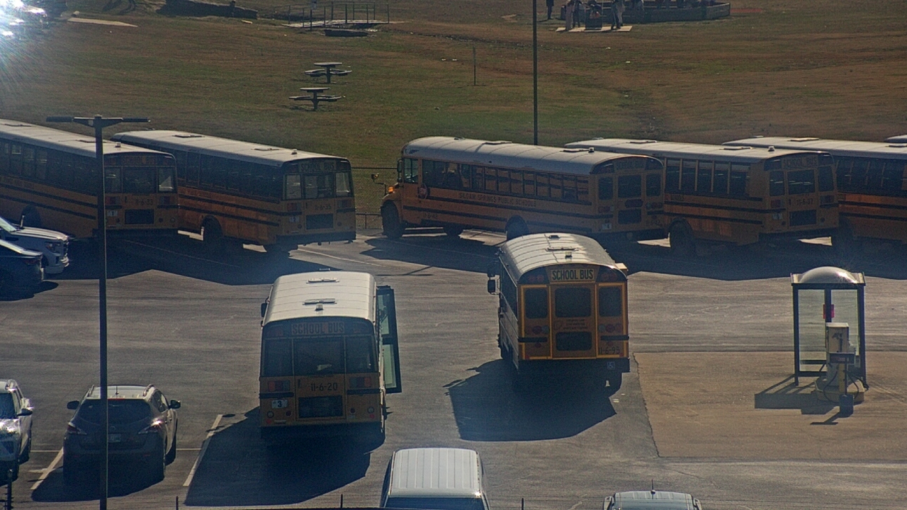 Thumbnail for current weather camera view from Allen ES in Siloam Springs, Arkansas