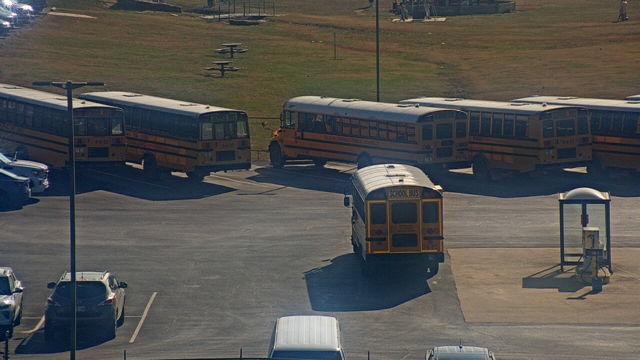 Thumbnail for current weather camera view from Allen ES in Siloam Springs, Arkansas
